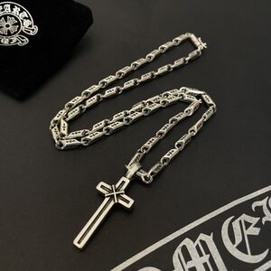 Chrome Hearts Classic Retro Cross Necklace
